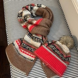 Juicy Couture Scarf/Hat Set